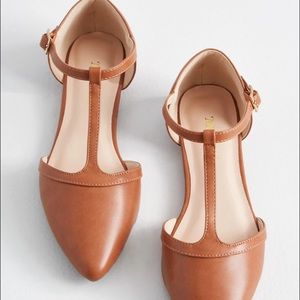 ModCloth vegan flats NWOT